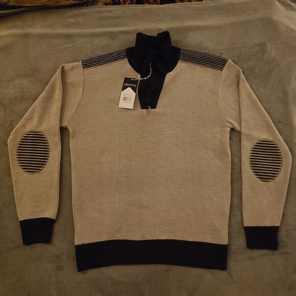 Marx & Dutch Collection Men's M Long-sleeved Brown Tan New - Picture 2 of 11